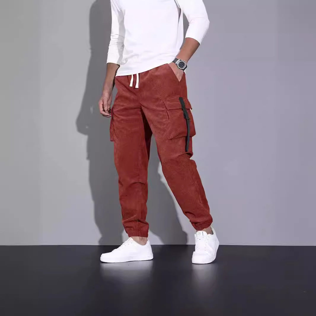 Men's Pants Sports Pants Ankle-tied Trousers - cas7m