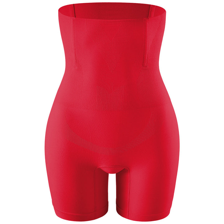 Women's Plus-size Tummy-control Pants, Waist-cinching And Butt-lifting Shaping Pants For Postpartum Use - cas7m