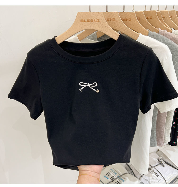 Korean Style Simple Commute Short Sleeve Shirt - S-XXL, Black/White - cas7m