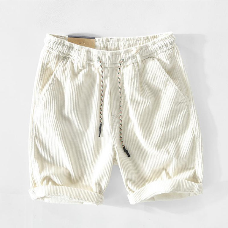 American Handsome Corduroy Shorts For Men - cas7m
