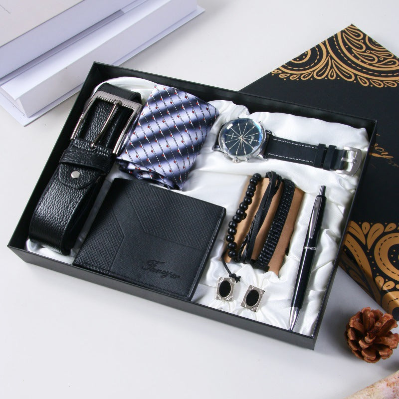 Men's Gift Suit Business Watch Belt - cas7m