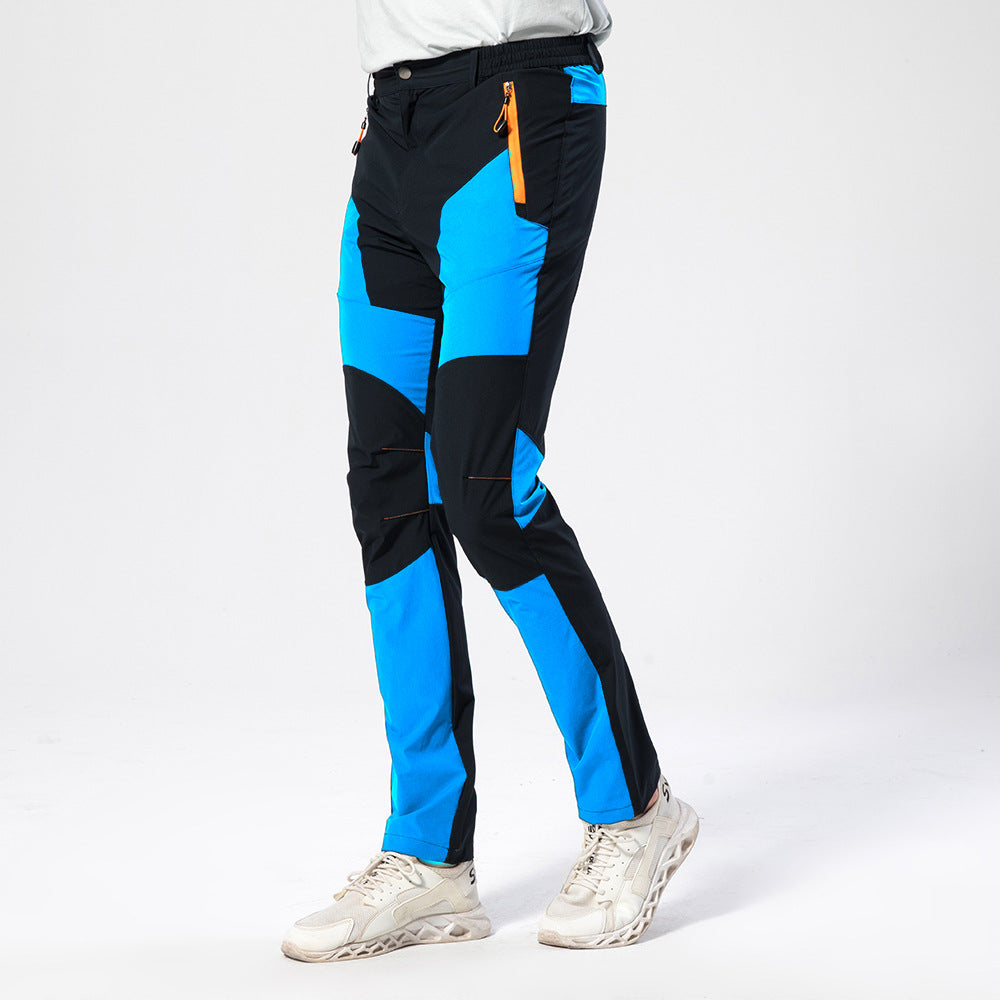 Outdoor Quick-dry Pants Elastic Cycling Pants Waterproof Charge - cas7m