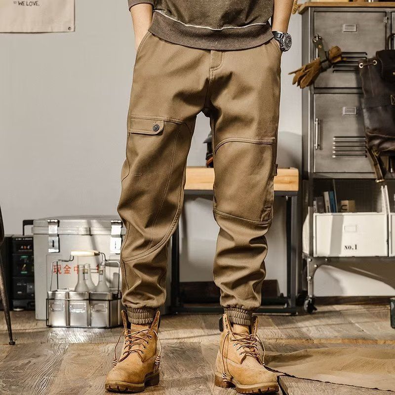 Mens Retro Loose-fit Casual Athletic Pants - cas7m