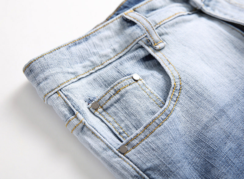 Men's Fashion And Comfort Suitability Jeans - cas7m