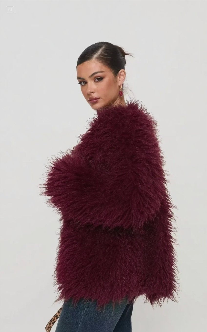 Coat Faux Fur Jacket - cas7m