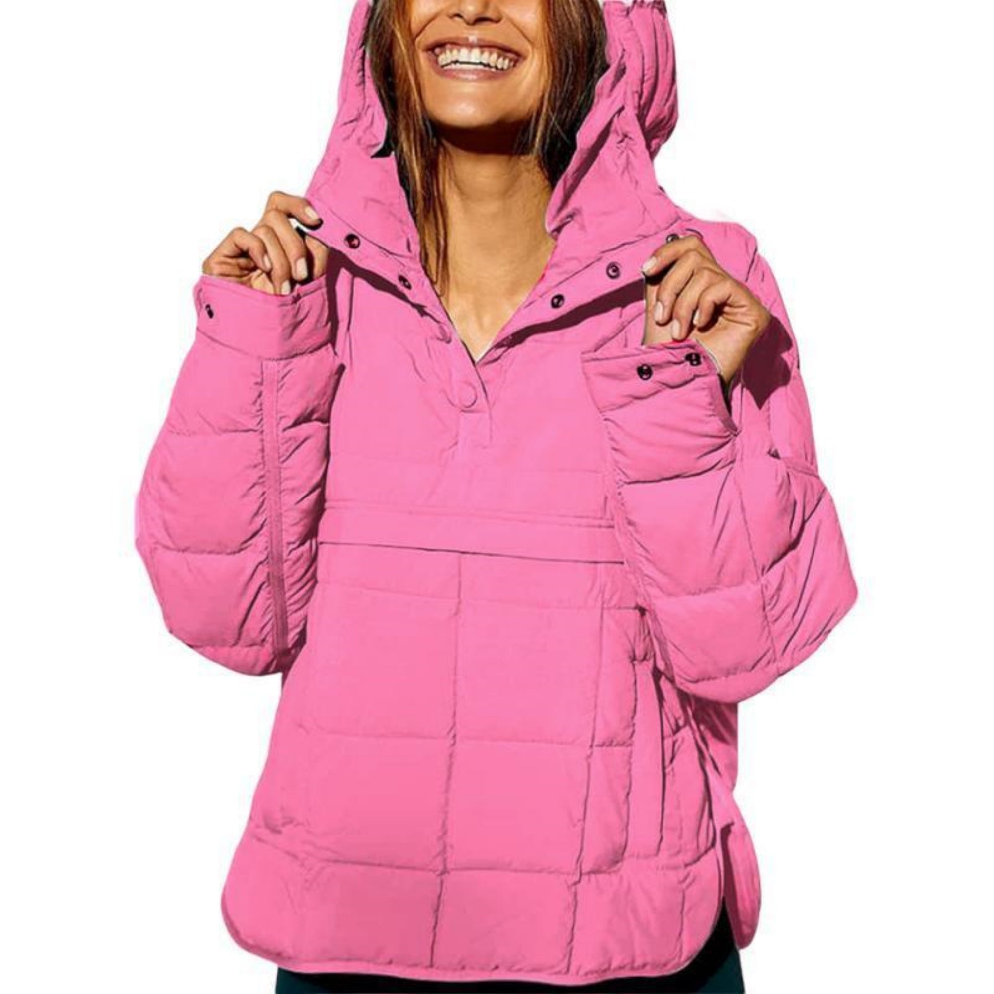 Hooded Cotton Coat Jacket Women - cas7m