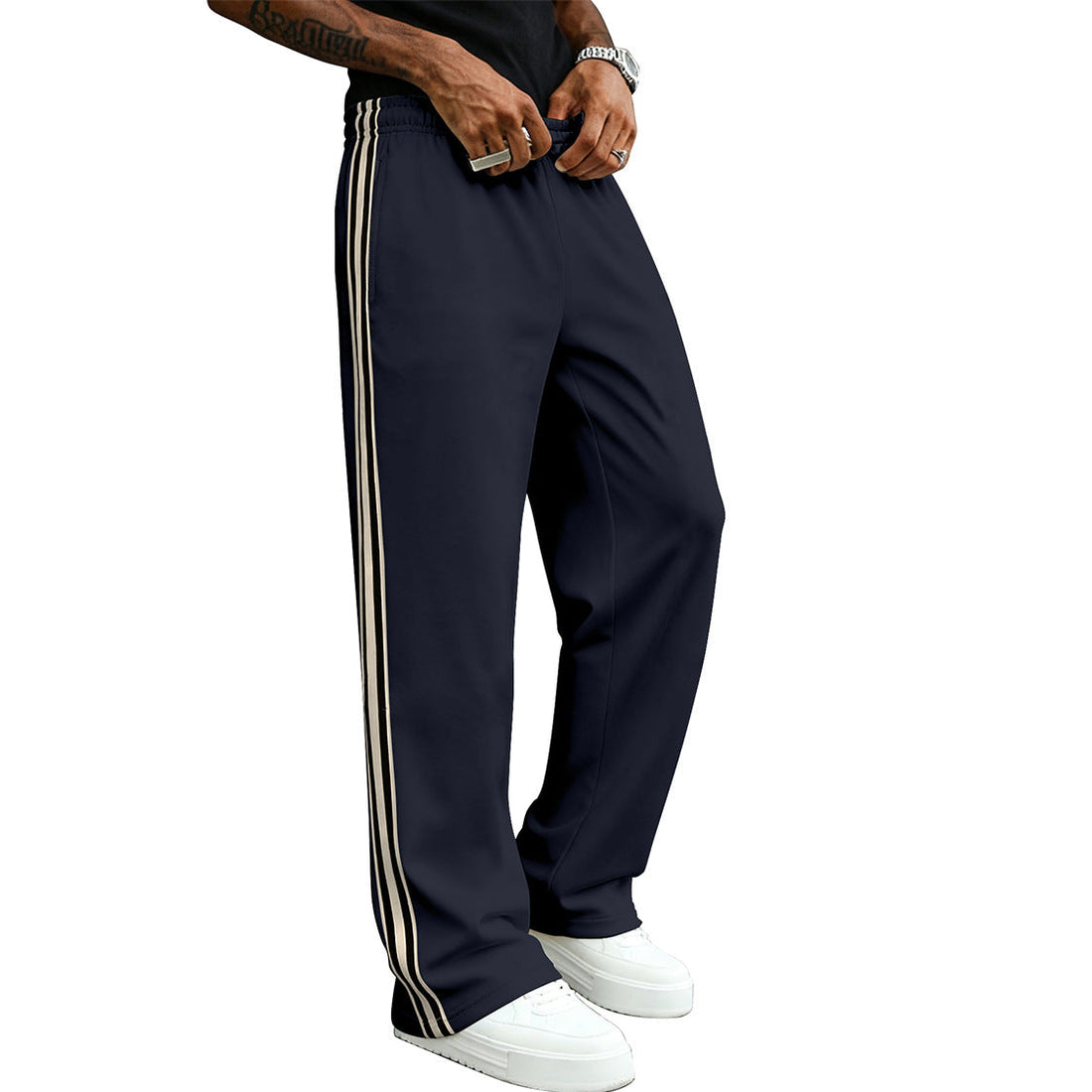Men's Casual Fitness Straight-leg Sports Pants - cas7m