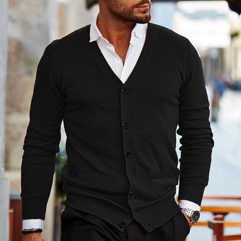 Men's Clothing Sweater Coat Autumn And Winter - cas7m