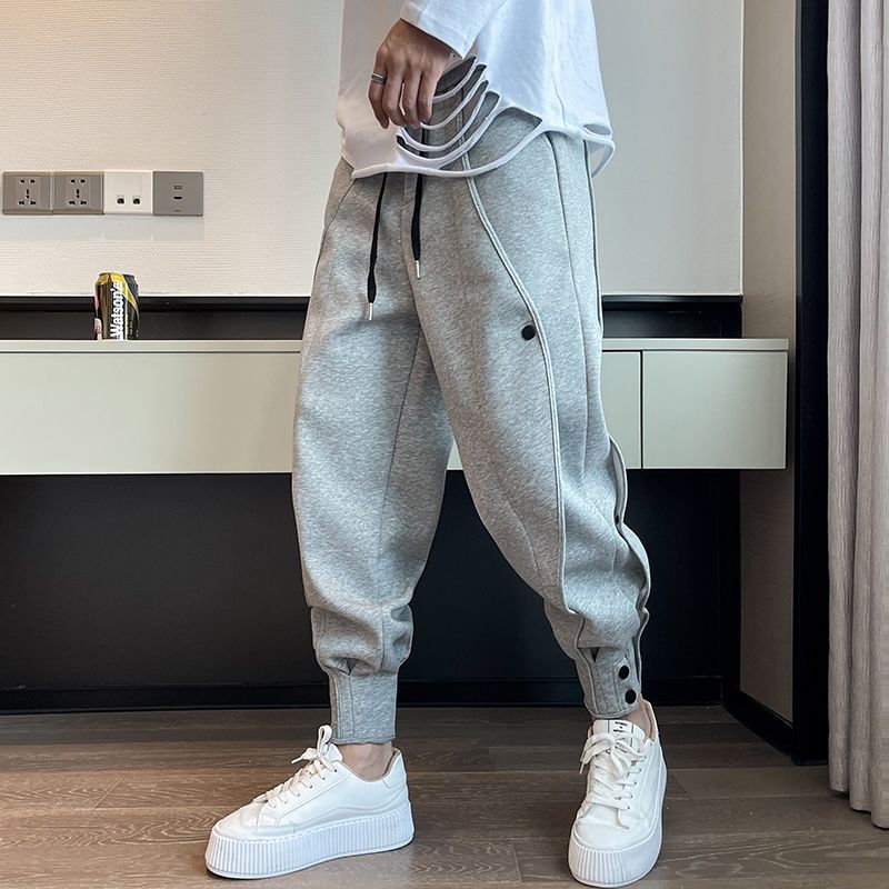 Pants Men's Plus Velvet Heavy Craft Sports Pants Casual - cas7m