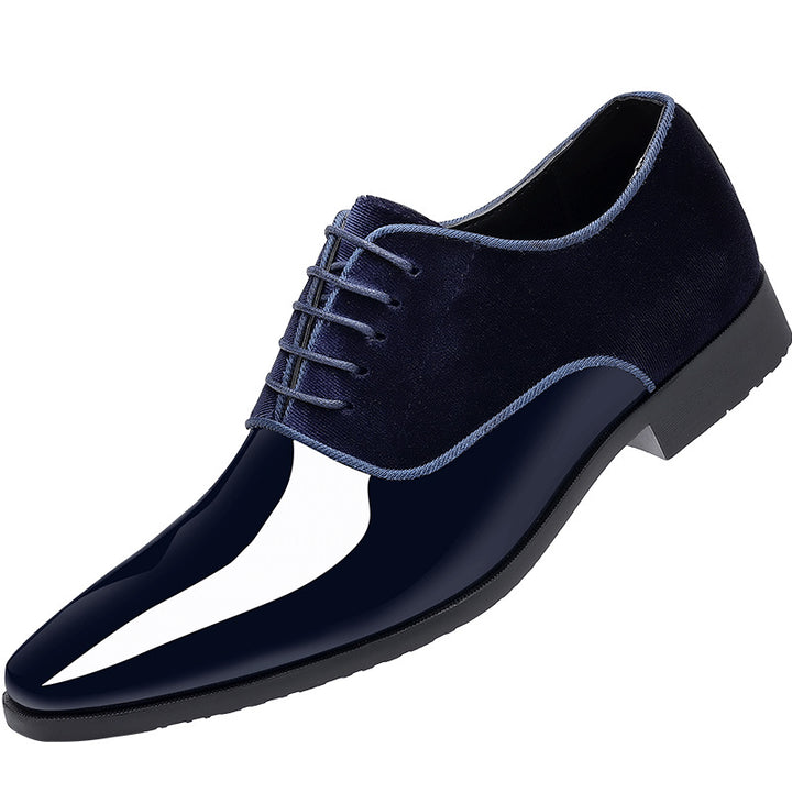 Men's Formal Business Leather Shoes Lightweight Trendy - cas7m