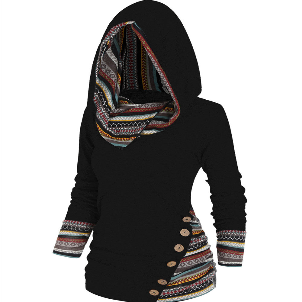 Knitted Long Sleeve Button Top Women - cas7m
