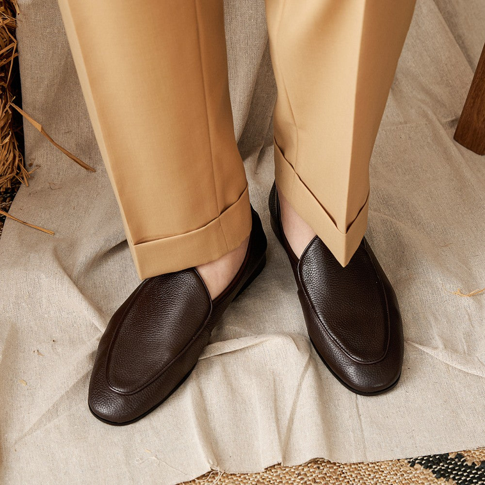 Summer Business Casual Leather Shoes - cas7m