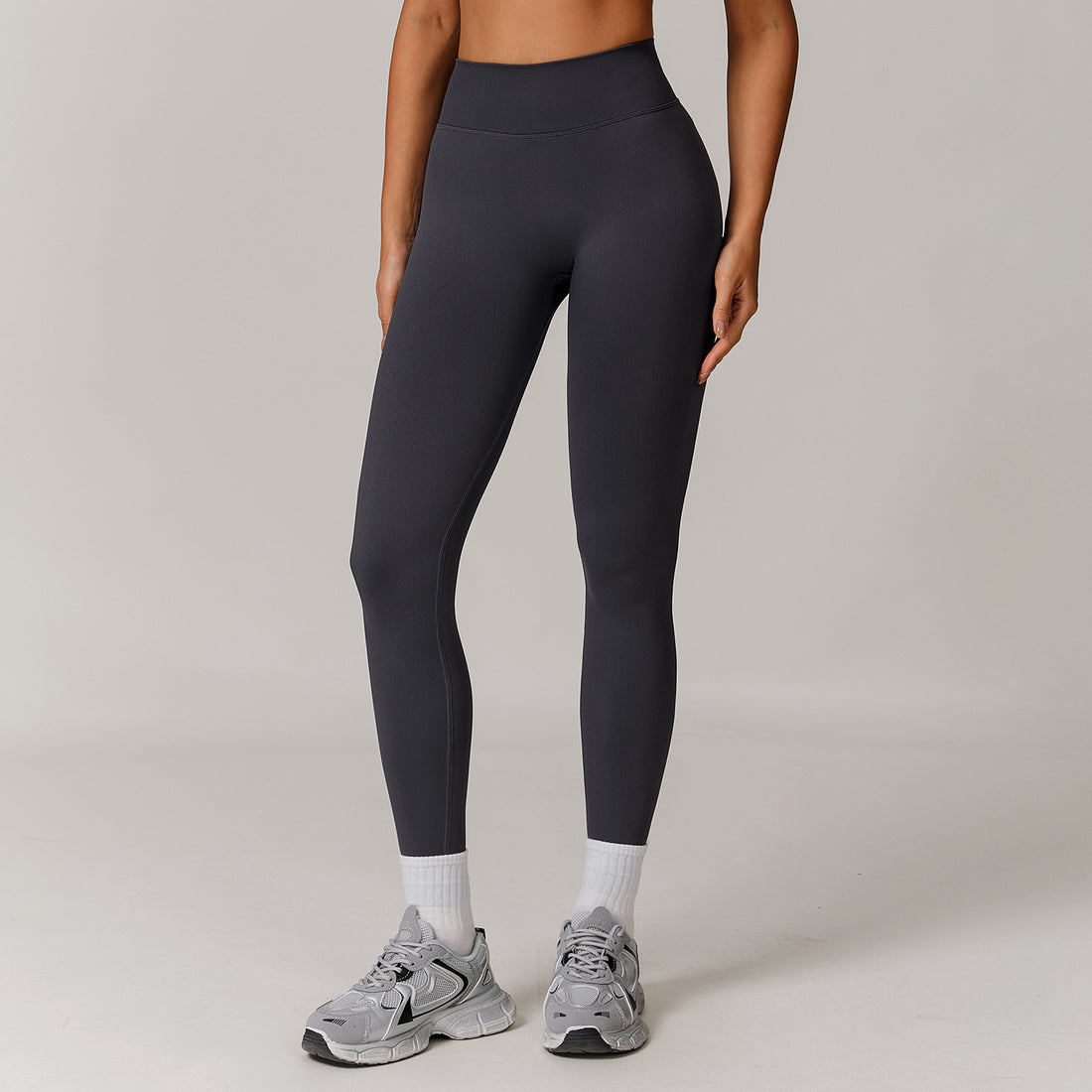 Women's Stretch Slim Fitted Waist Sports Pants - cas7m