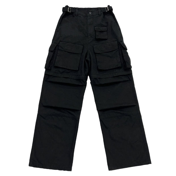 Detachable Functional Tactical Overalls Pants For Men - cas7m