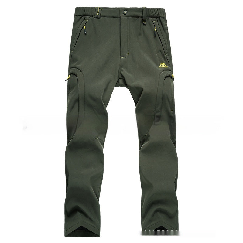 Women's Waterproof Warm And Loose Climbing Pants - cas7m