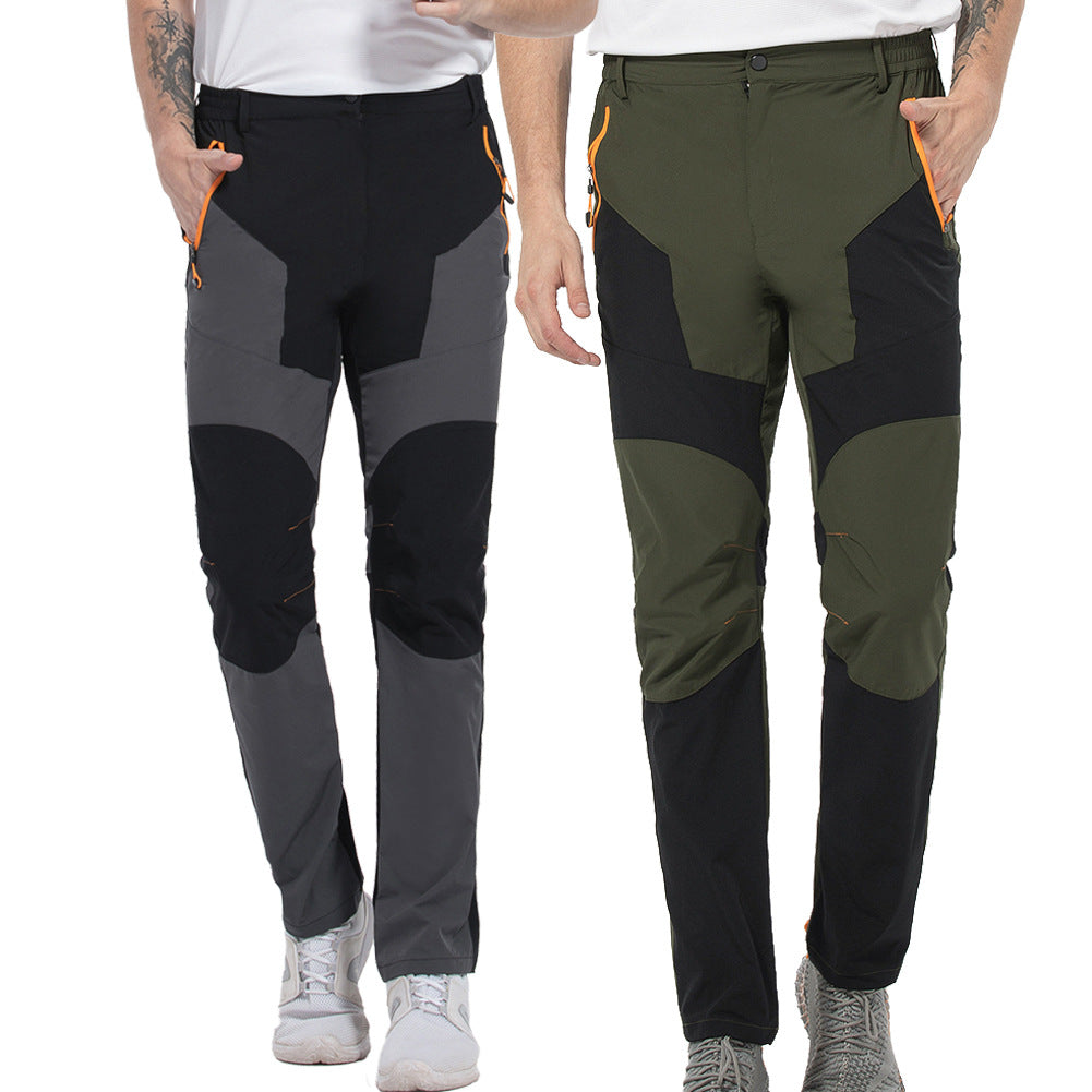 Outdoor Quick-dry Pants Elastic Cycling Pants Waterproof Charge - cas7m