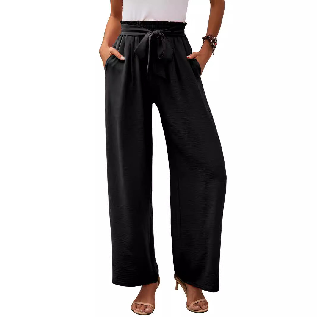 Womens Wide Leg Casual Pants - cas7m