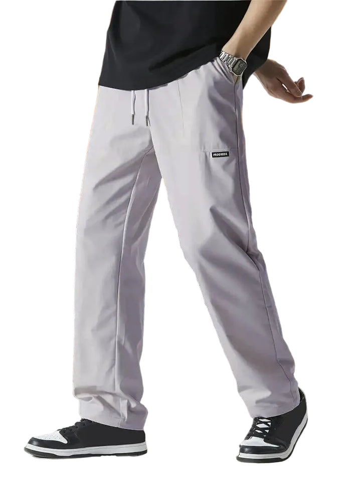Men's Fashion Personality Solid Color Casual Pants - cas7m