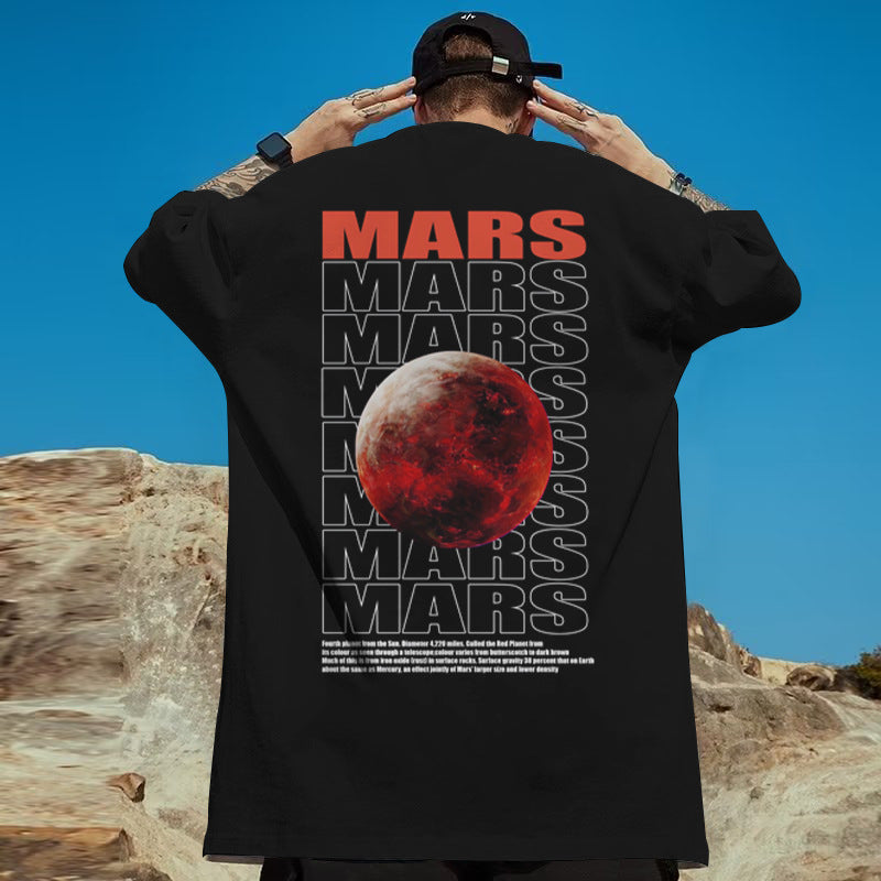 T-shirt For Men 3d Celestial Planet - cas7m