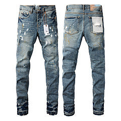 High Street Jeans Black Slim Fit Stretch Skinny Men - cas7m