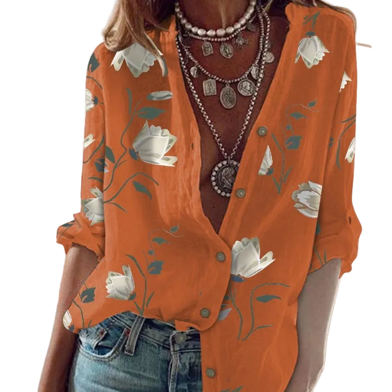 Women's Stand Collar Long Sleeves Loose Leisure Medium - cas7m
