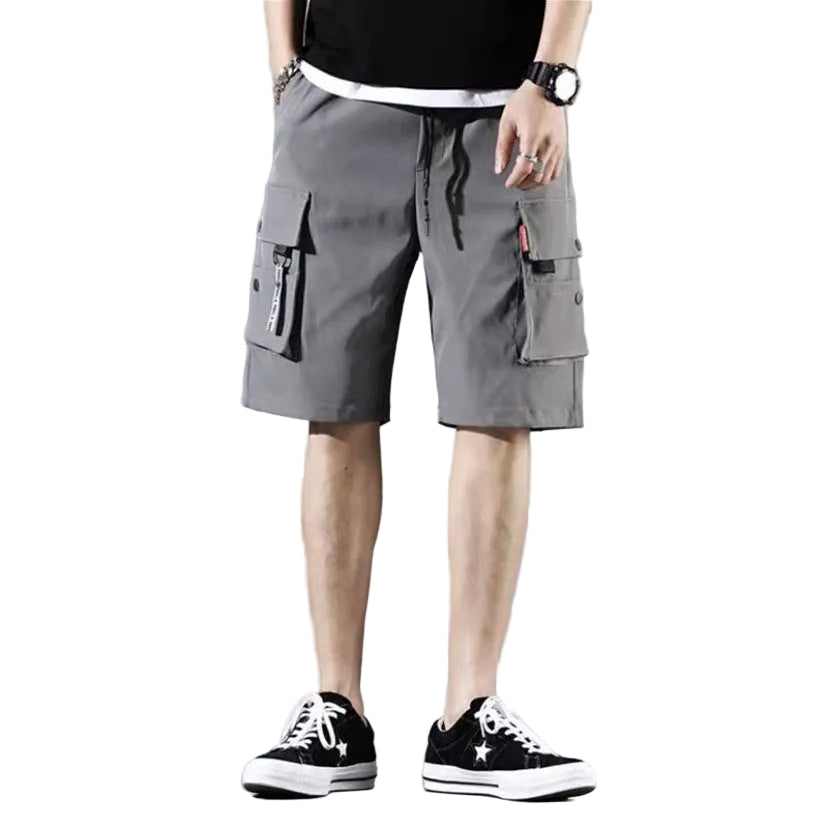 Korean Style Loose Multi-pocket Cargo Pants - cas7m