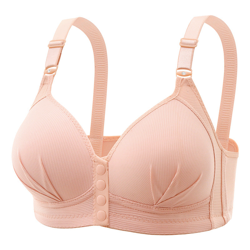 Breathable Nylon Vest-Style Bra Set - Comfort & Style, 6 Colors - cas7m