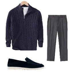 Business Anti-Wrinkle Non-ironing Suit Pants Men's Drape - cas7m