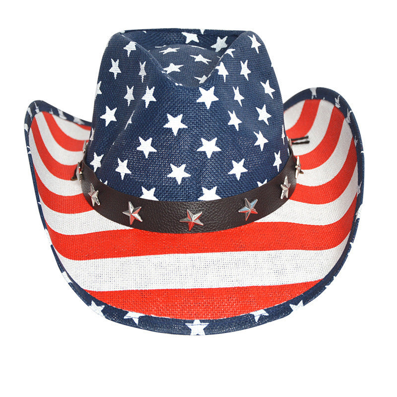 Western Panamanian Cowboy Usa Hat Sailor Dance - cas7m