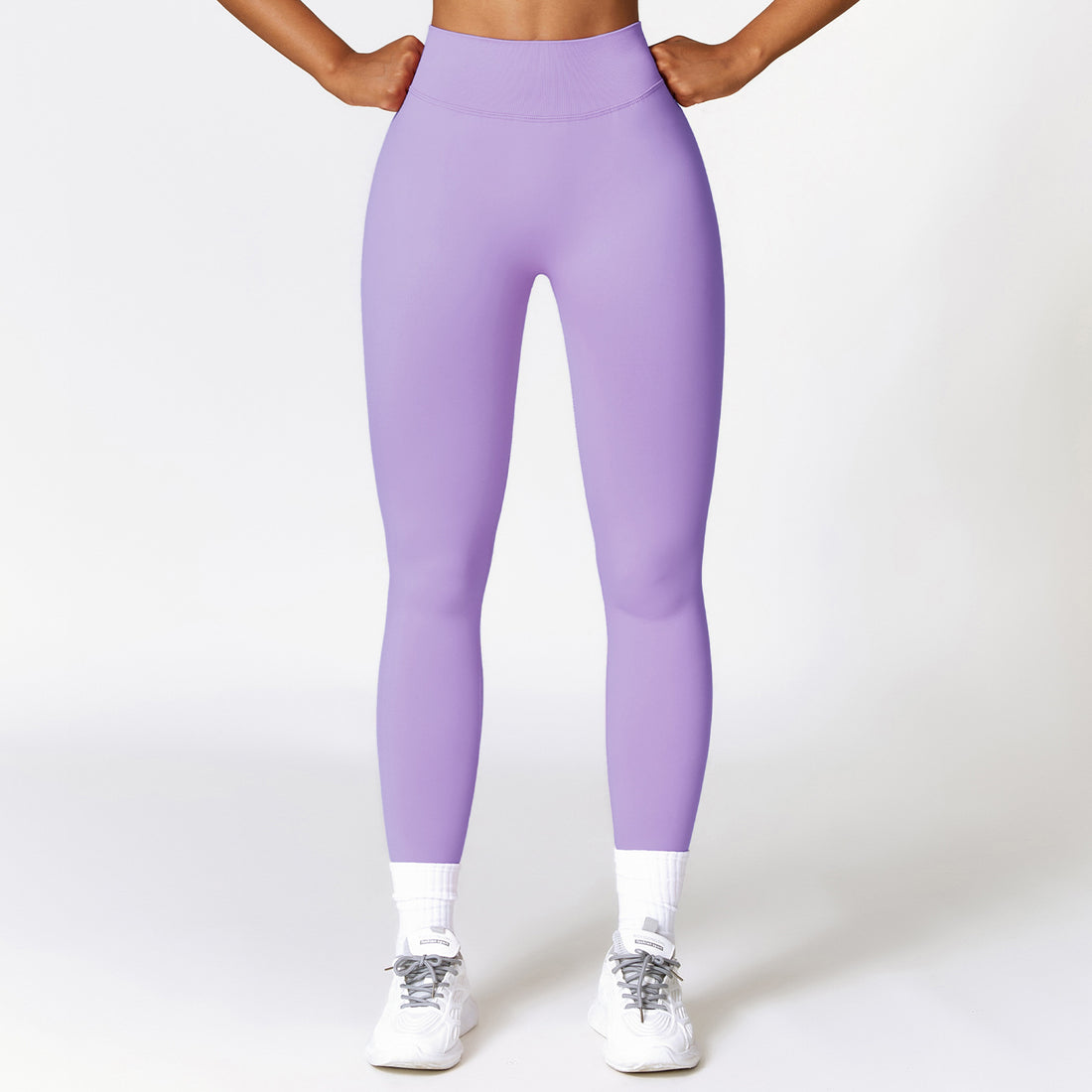 Women's Stretch Slim Fitted Waist Sports Pants - cas7m