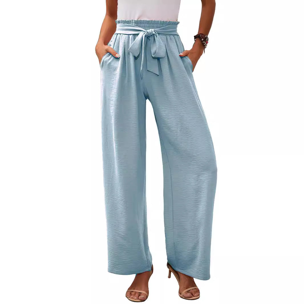 Womens Wide Leg Casual Pants - cas7m