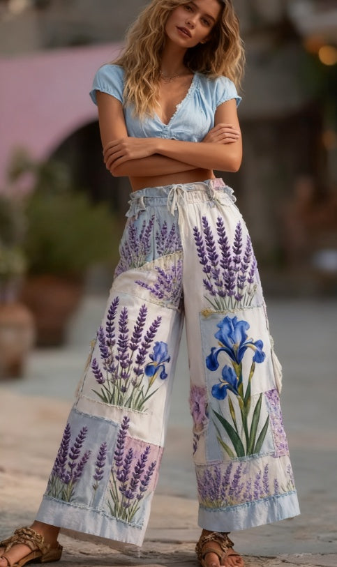 Women's Leisure Long Pants - cas7m