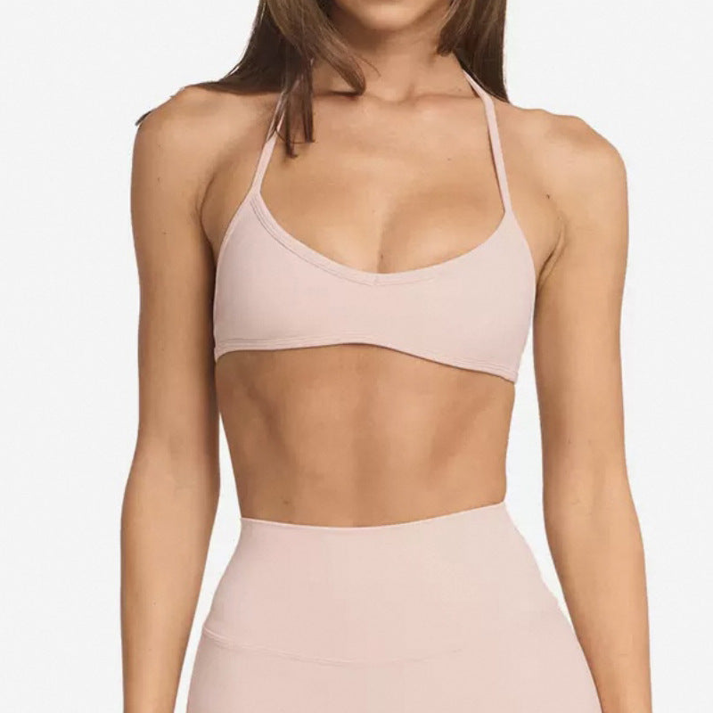 Women's Nylon-Spandex Yoga Vest & Shorts Set - Multiple Colors - cas7m