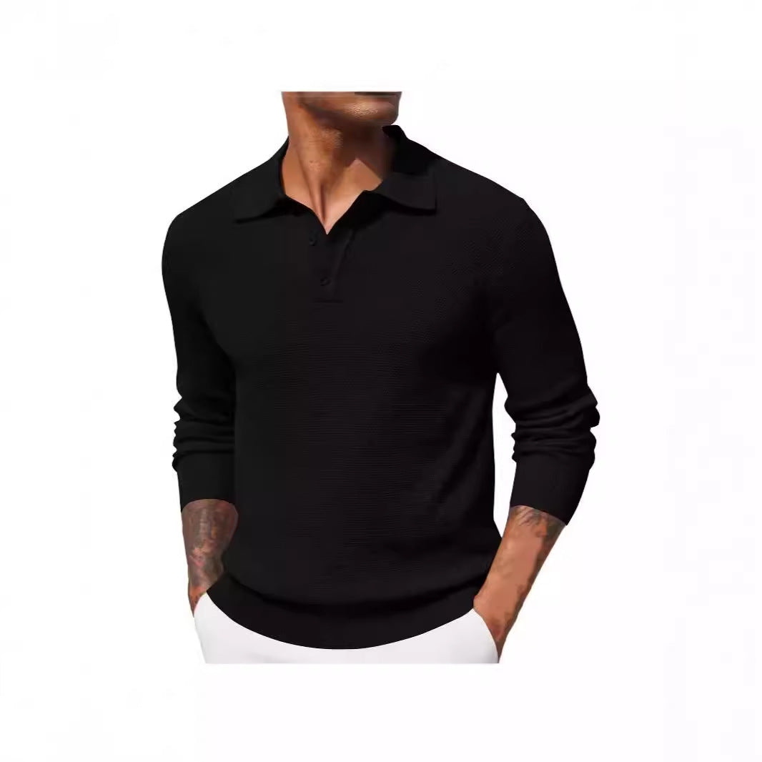 Autumn New Casual Long-sleeved Top For Men - cas7m