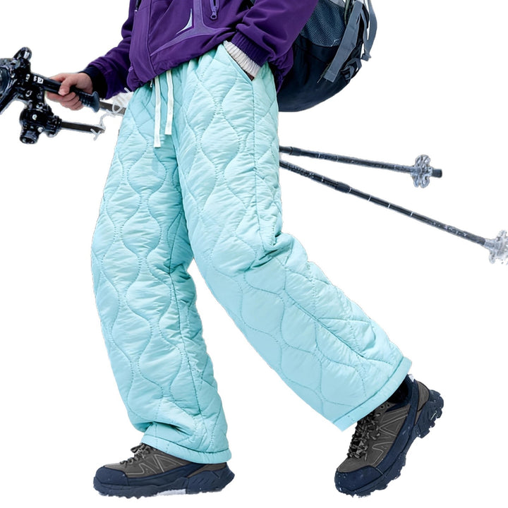Thickened Fleece Warm Casual Pants Suitable For Daily Wear And Commuting - cas7m