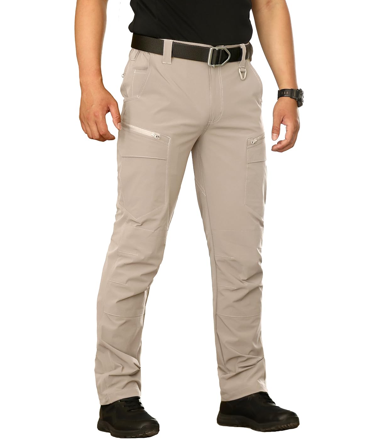 TrekFlex Men's Tactical Quick-Dry Cargo Pants