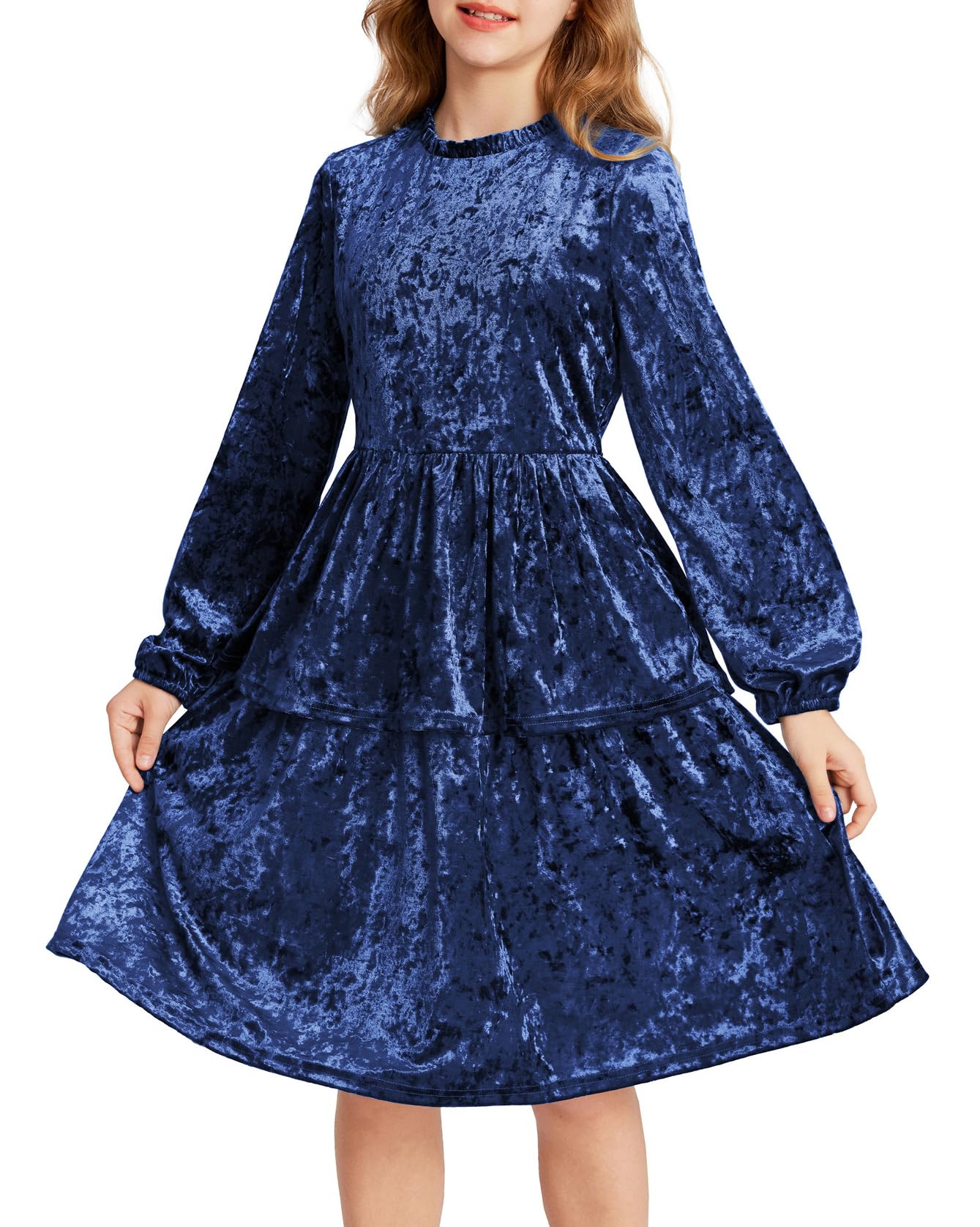 Grace Karin Velvet Gala Dress for Tween Girls Size 10-12