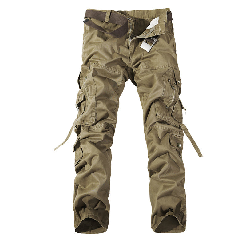 Men's Multi-pocket Cargo Pants Washed Hot Sale Cargo Pants - cas7m