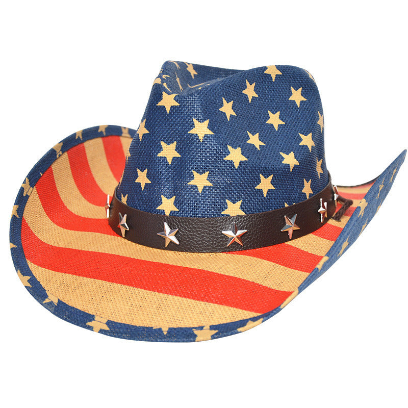 Western Panamanian Cowboy Usa Hat Sailor Dance - cas7m