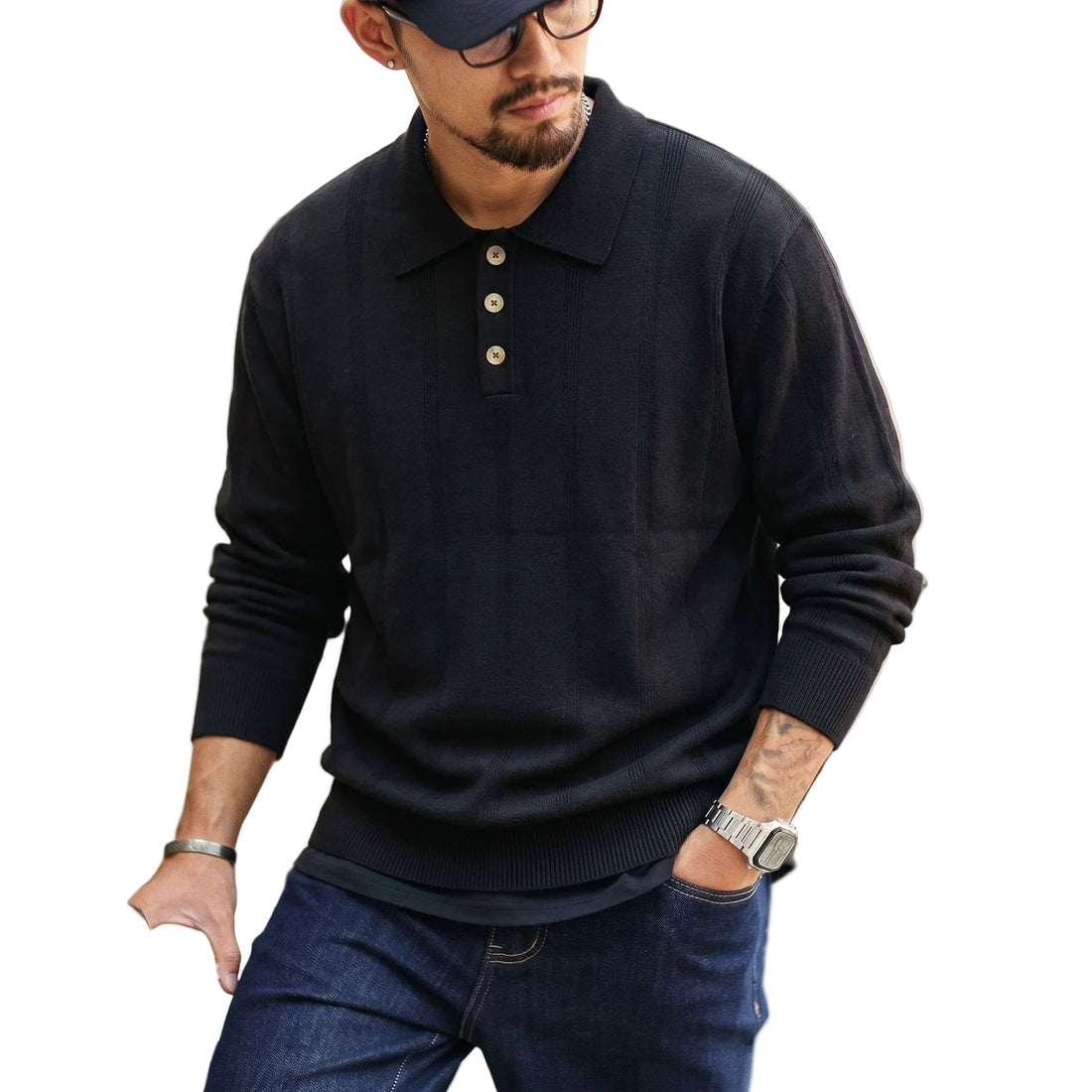 Long sleeved T-shirt for men