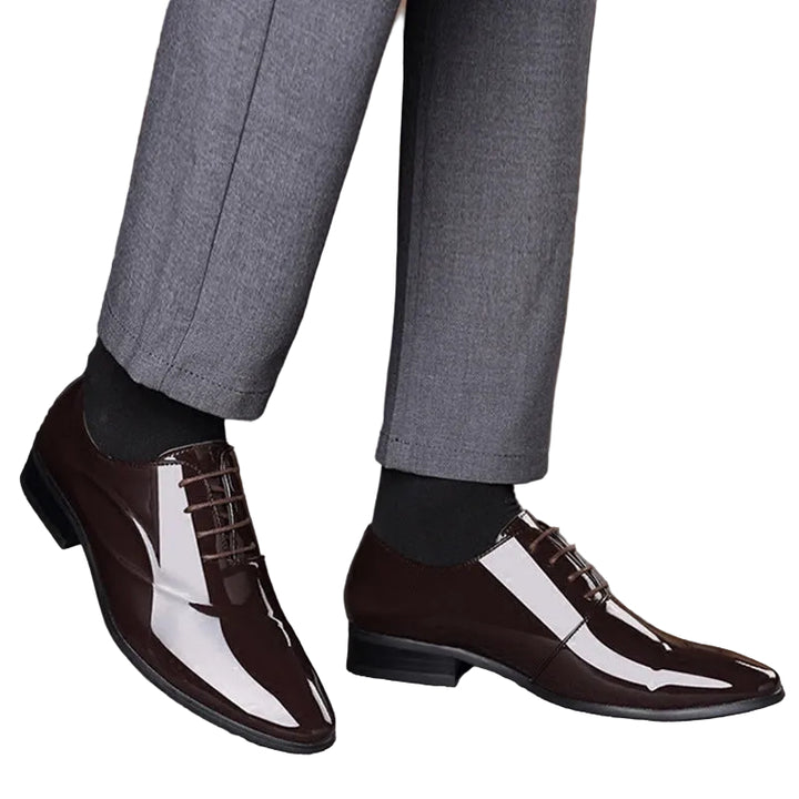New Men's Business Formal Leather Shoes - cas7m
