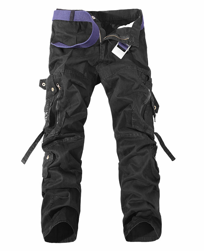 Men's Multi-pocket Cargo Pants Washed Hot Sale Cargo Pants - cas7m
