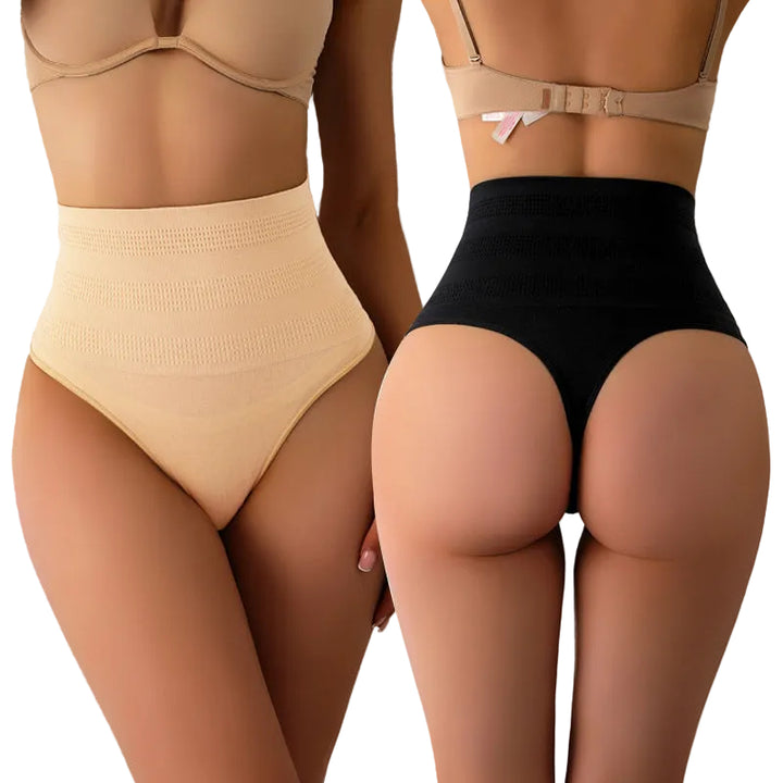 Women's Body Shaping Waist Mid Waist Abdominal Pants - cas7m