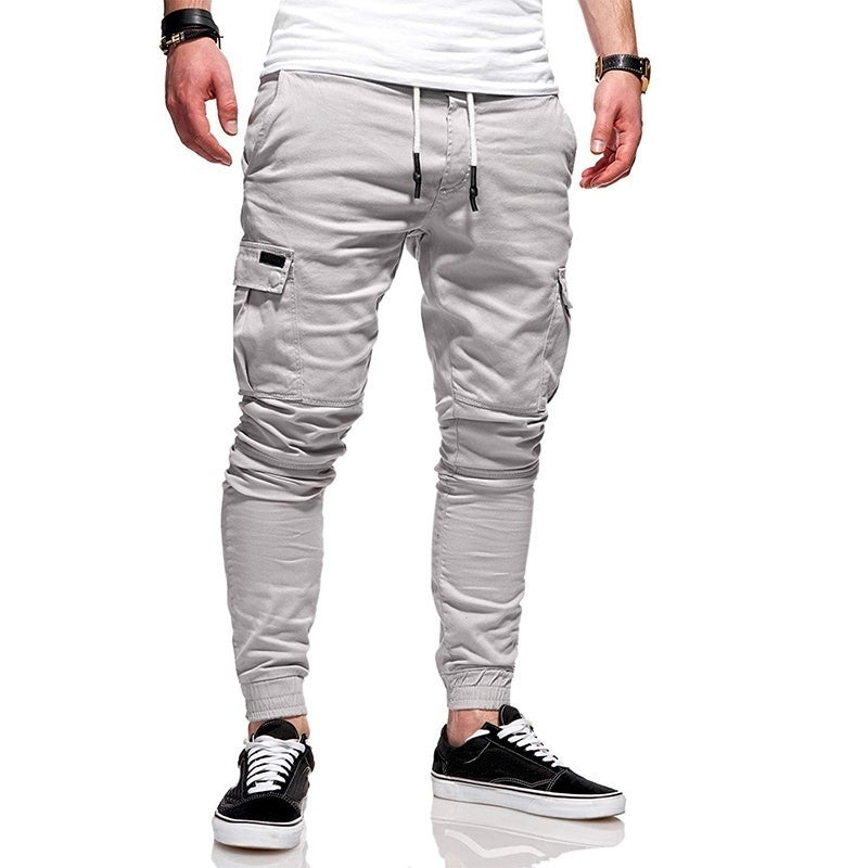 Men Autumn Thin Cotton Casual Pants - cas7m