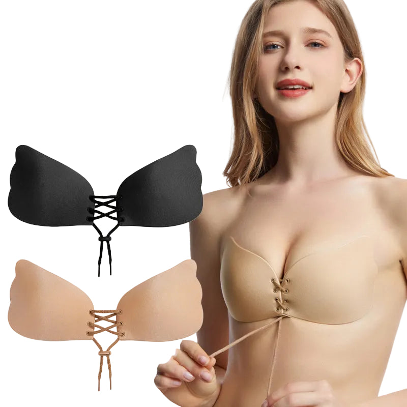 Invisible Lift Silicone Strapless Push-Up Bra for Women - cas7m