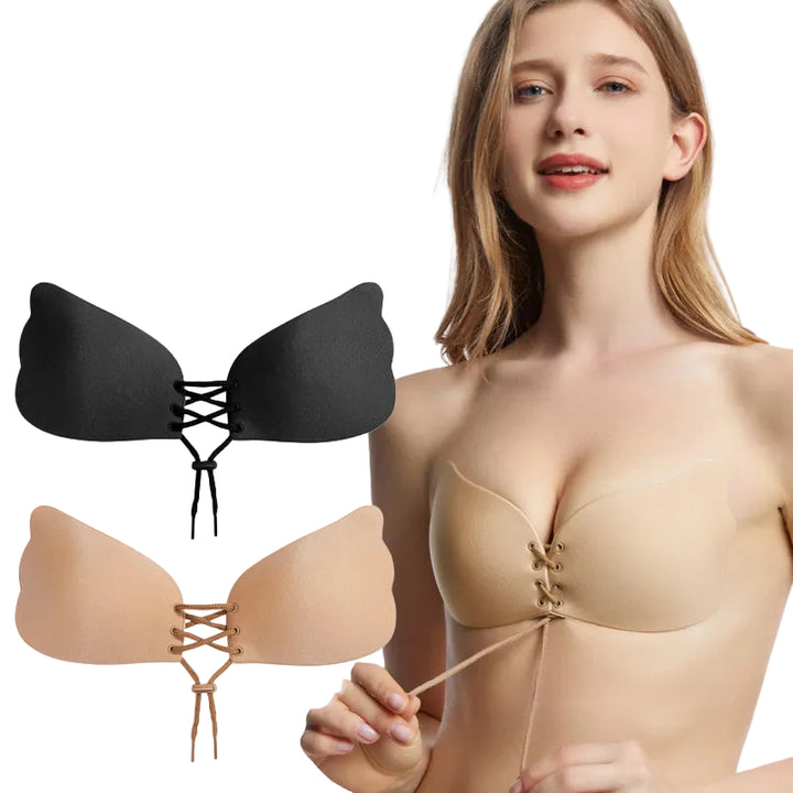 Invisible Lift Silicone Strapless Push-Up Bra for Women - cas7m