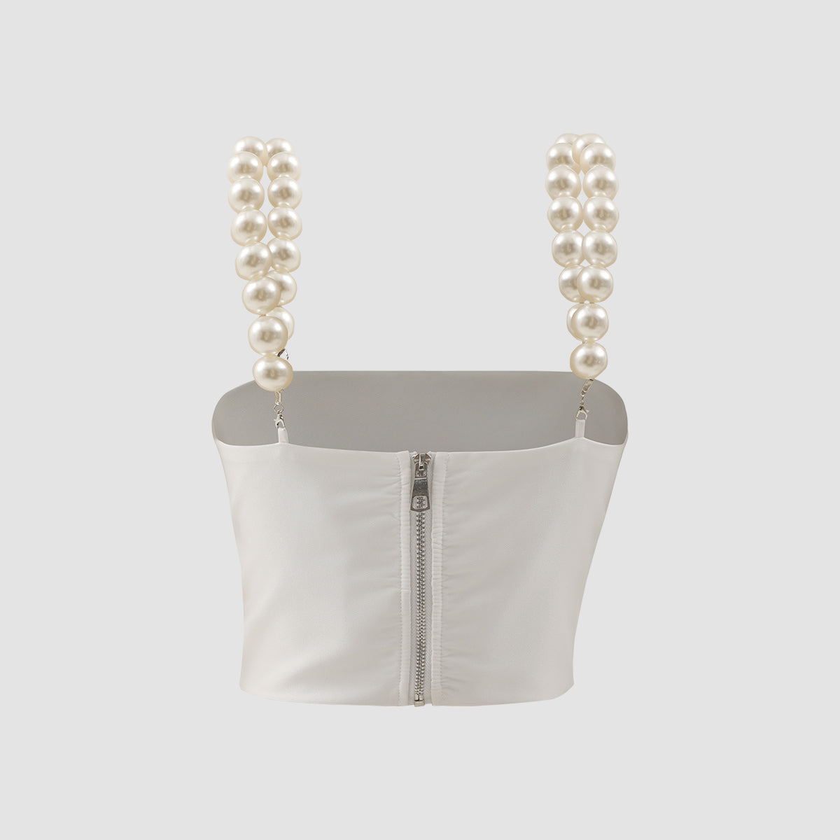Elegant Pearl Short Vest - cas7m