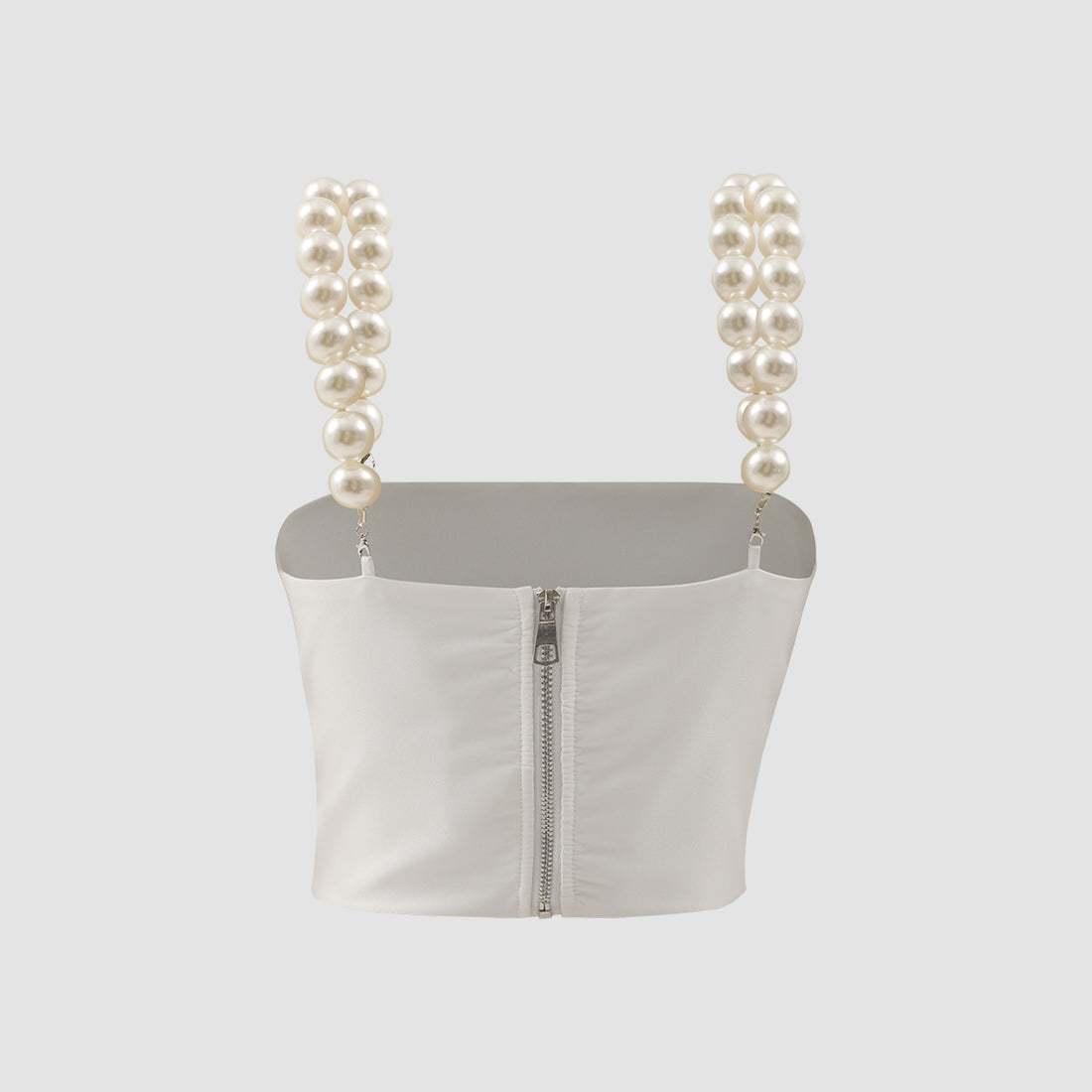 Elegant Pearl Short Vest - cas7m