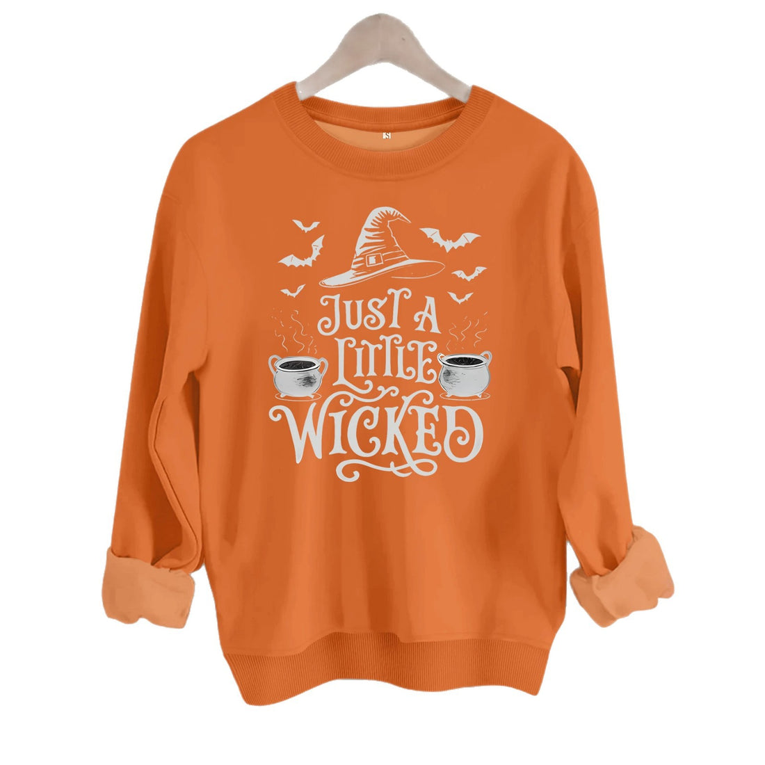 Loose velvet sweatshirt