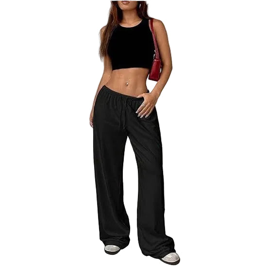 Women's High Waist Wide Leg Cargo Pants